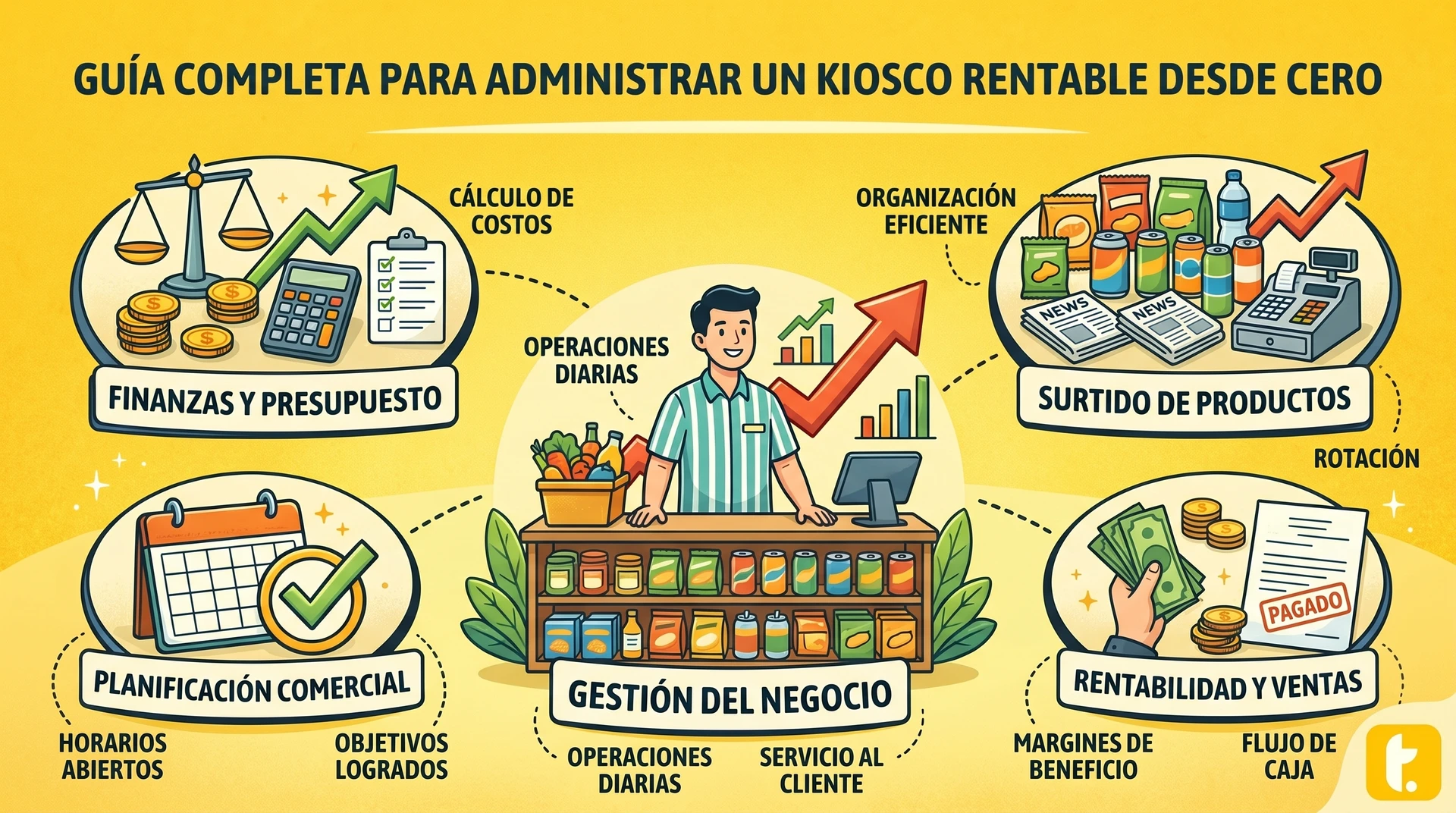 Usuario de Treinta llevando su inventario con un sistema