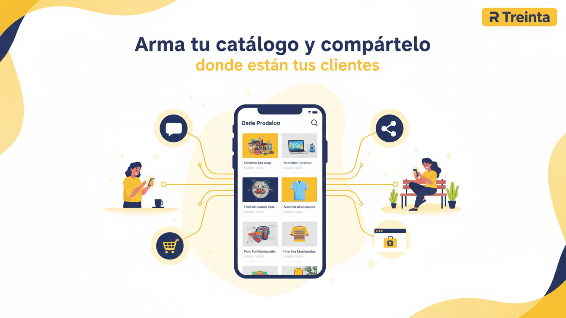 Catálogo digital accesible con fotos de productos atractivas y descripciones claras, diseñado para llegar fácilmente a los clientes.