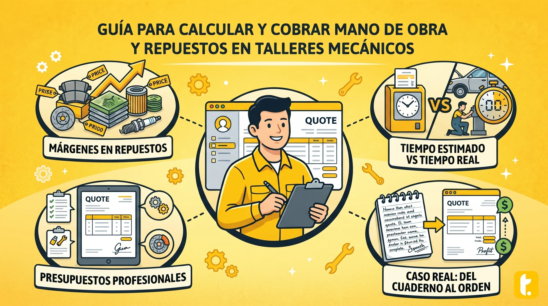 Usuario de Treinta llevando su inventario con un sistema