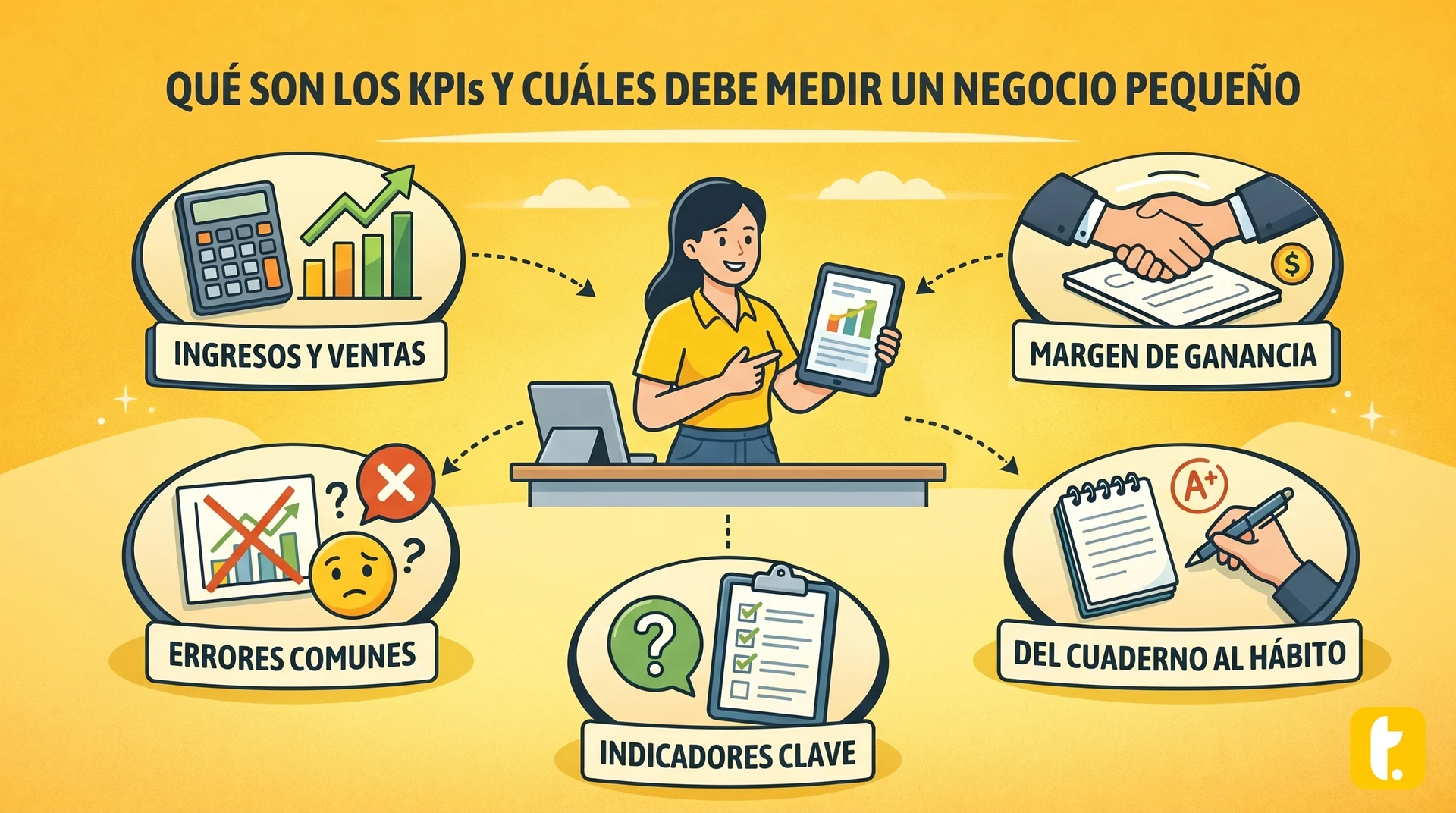KPIs para negocios pequeños: qué medir y por qué