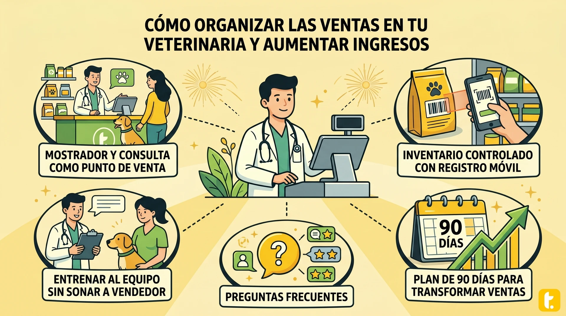 Usuario de Treinta llevando su inventario con un sistema