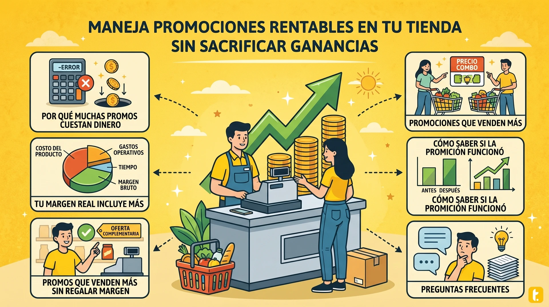 Usuario de Treinta llevando su inventario con un sistema