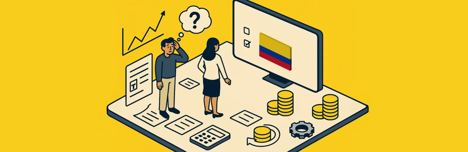 Usuario de Treinta llevando su inventario con un sistema