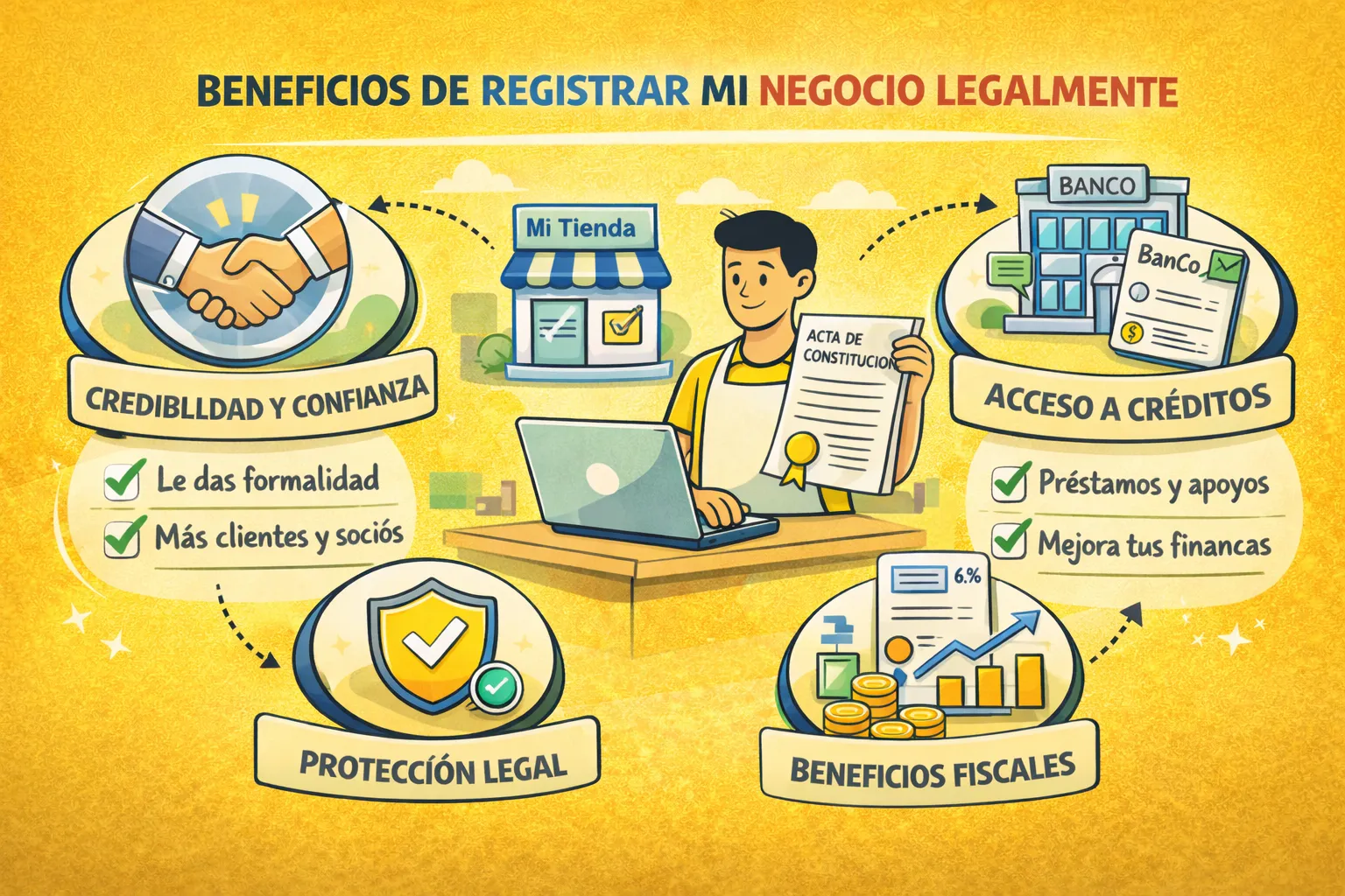 Usuario de Treinta llevando su inventario con un sistema