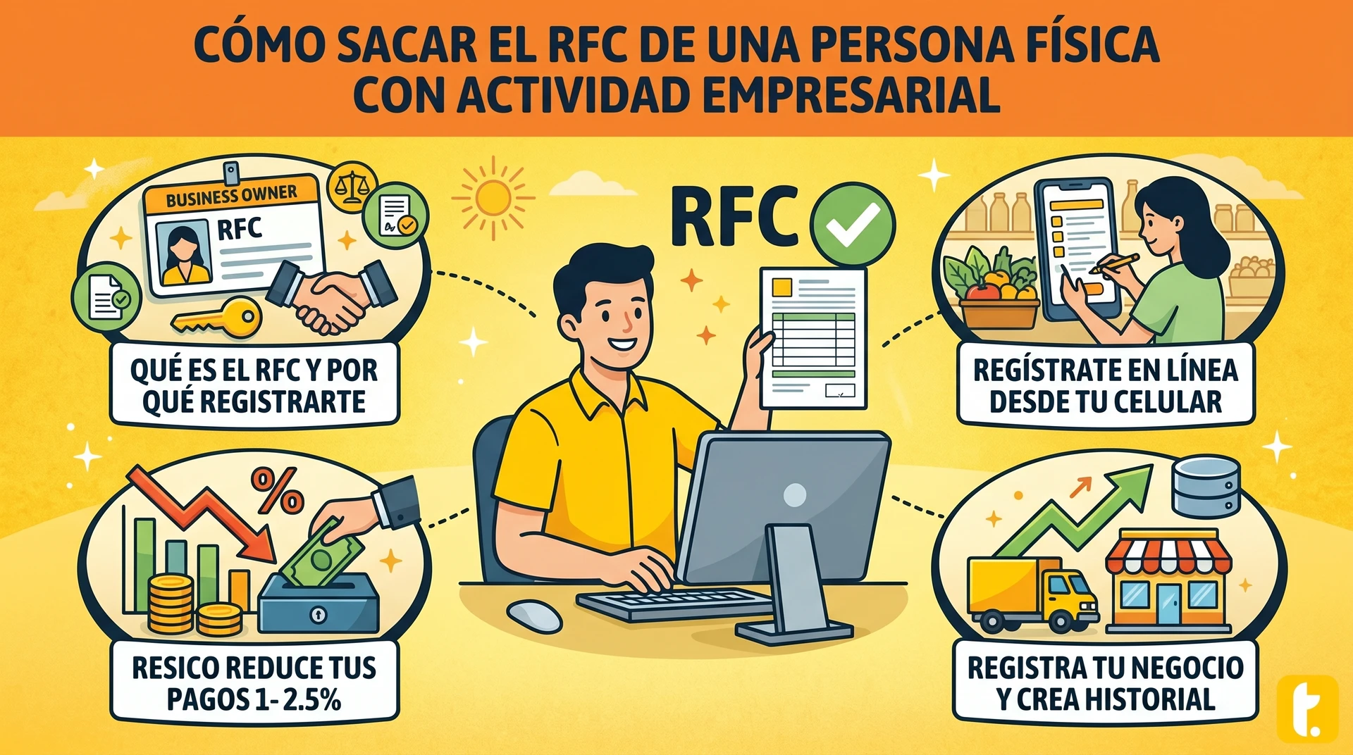 Usuario de Treinta llevando su inventario con un sistema